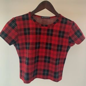 Plaid brandy Melville shirt